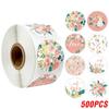 100-500pcs Round Thank You Stickers for Envelope Seal Labels Gift Packaging Decor Birthday Party Scrapbooking Stationery Sticker