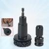 Automotive Wheel Hub Brush and Grinder Kit; Brake Grinding Rust Cleaner