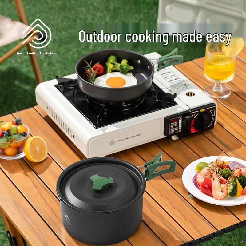 PURCGHE Portable Camping Cookware Set