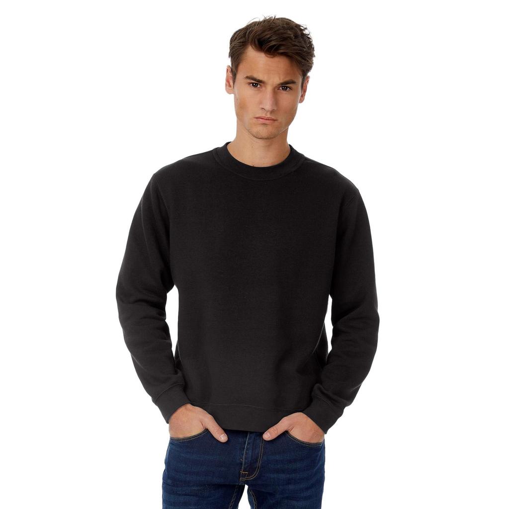 B&C Mens Set In Sweatshirt