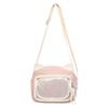Fashion New Design Minimalist Cute Girls Ita Crossbody Bags Clear Window Pin Display Itabag Ladies Small Messenger Phone Purse