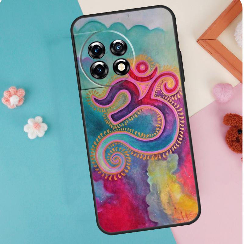 Yoga Om Namaste Mandala Design For OnePlus 15 R 13 12 11 10 Pro 8T 10T 12R 13R Case For OnePlus Nord 5 CE 2 3 4 Lite N20 N30