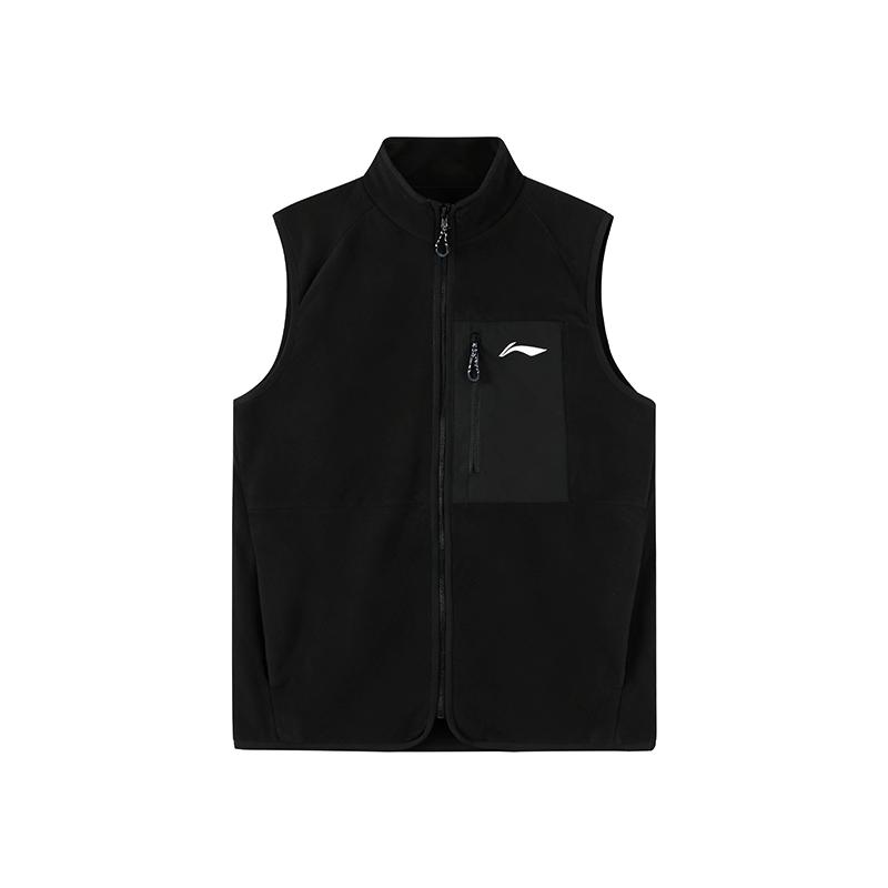 Li Ning Vests Men s Stand Collar Thickened YMDV013-2 3XL