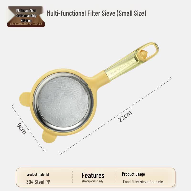 Bo Zhen Jiang Chu 304 Stainless Steel Handheld Flour Sifter