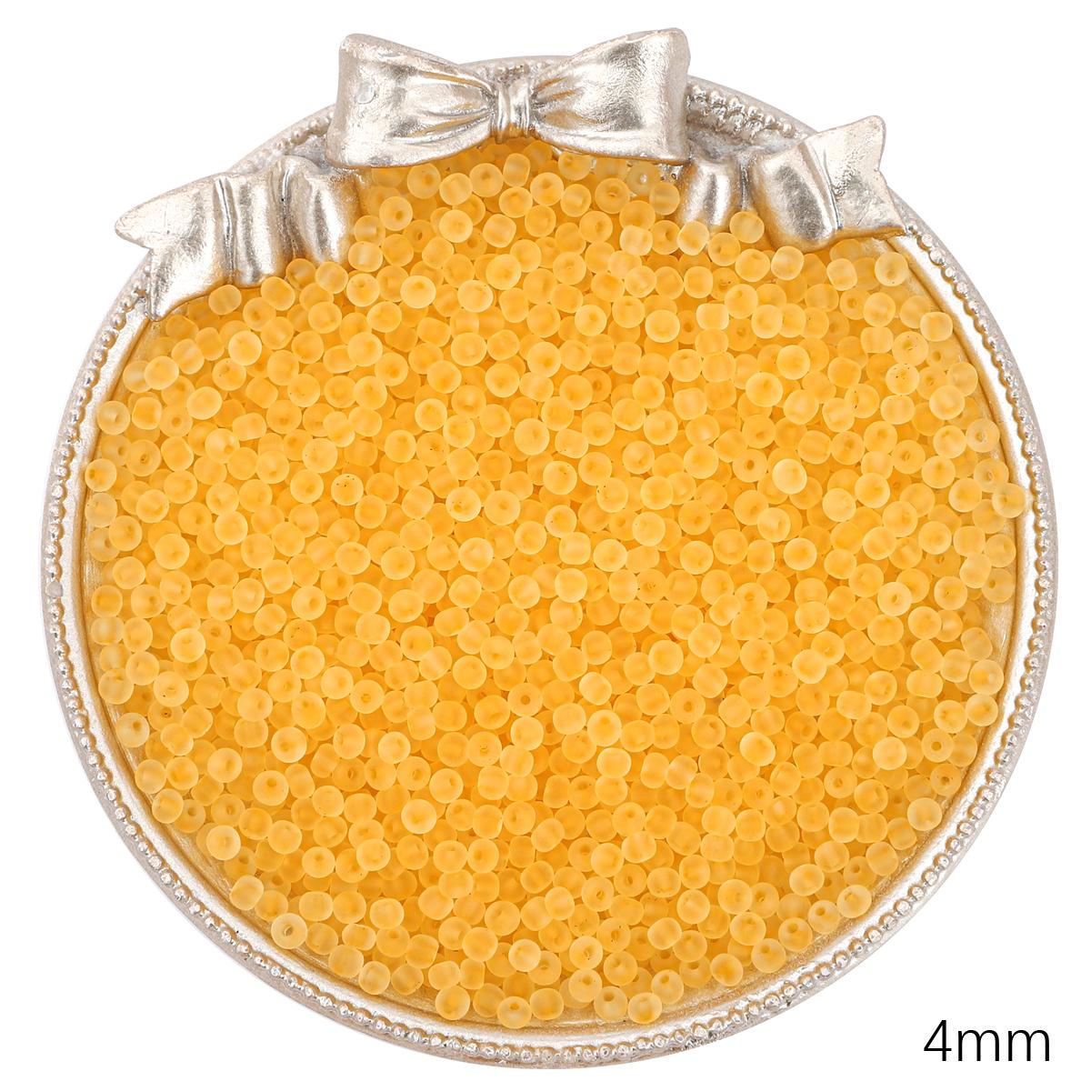 

Прозрачные матовые чешские стеклянные бусины, свободные бусины для изготовления ювелирных изделий своими руками, швейные бусины, аксессуары C22 4mm 100pcs