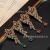 Ballet Flower Full Earrings Vintage Classical Features Retro Court Style Jewelry