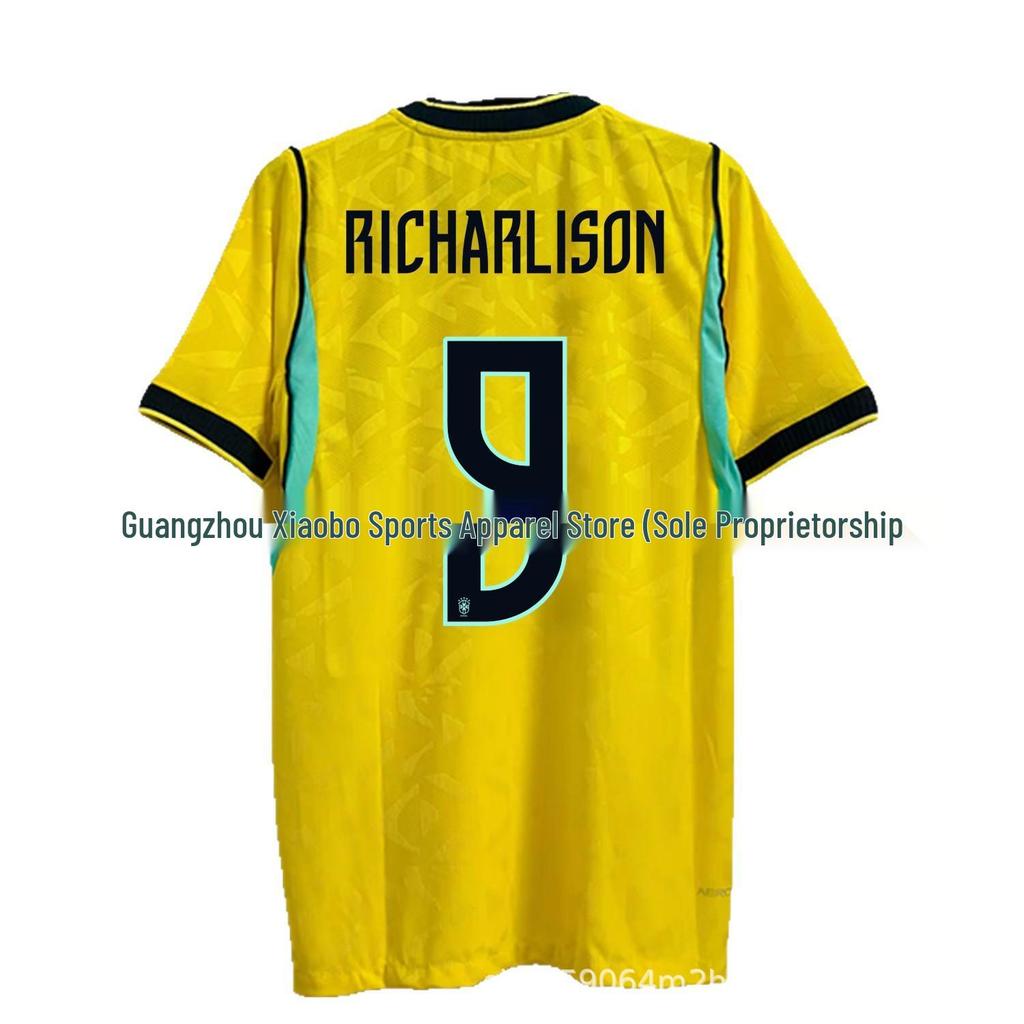 2026 Brasilien Nationalmannschaft Spielerversion Heim- und Auswärtsfußballtrikot - Sommer Atmungsaktiv