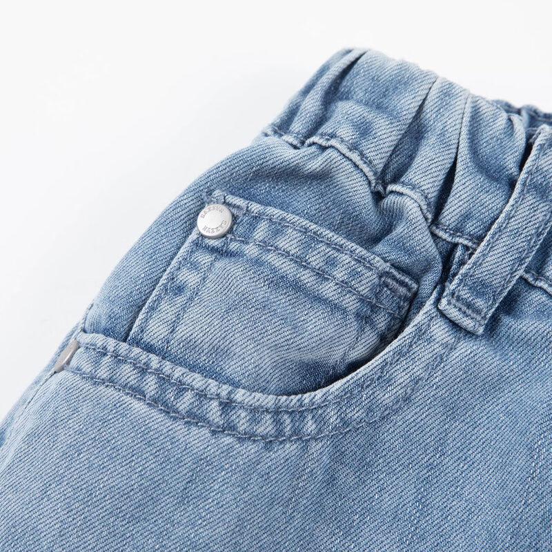 HAZZYS Boys' Lightweight Denim Capri Shorts