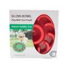 Pet Hot Wheel Slow Food Bowl, Flower Slow Food Bowl, Non-slip Pet Stop Food Bowl, Dog Anti-choking Bowl