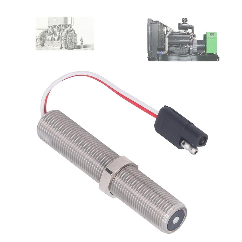 Magnetic Rotate Speed Sensor, Replacement Part 3/4‑16UNF 2A MSP6724 RPM Speed Transducer for Generator Set