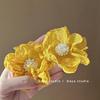 Yellow Petal Tassel Earrings - Bold Beach Vacation Flower Studs for Women, Super Hot & Beautiful Style 2025.