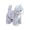 Cute Striped Cat Plush Doll For Kids Baby Gift Animal Stuffed Toy