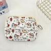 Cartoon Printing Small Lipstick Bag Multifuctional Sanitary Napkin Storage Bag Cute Wallet  Daily