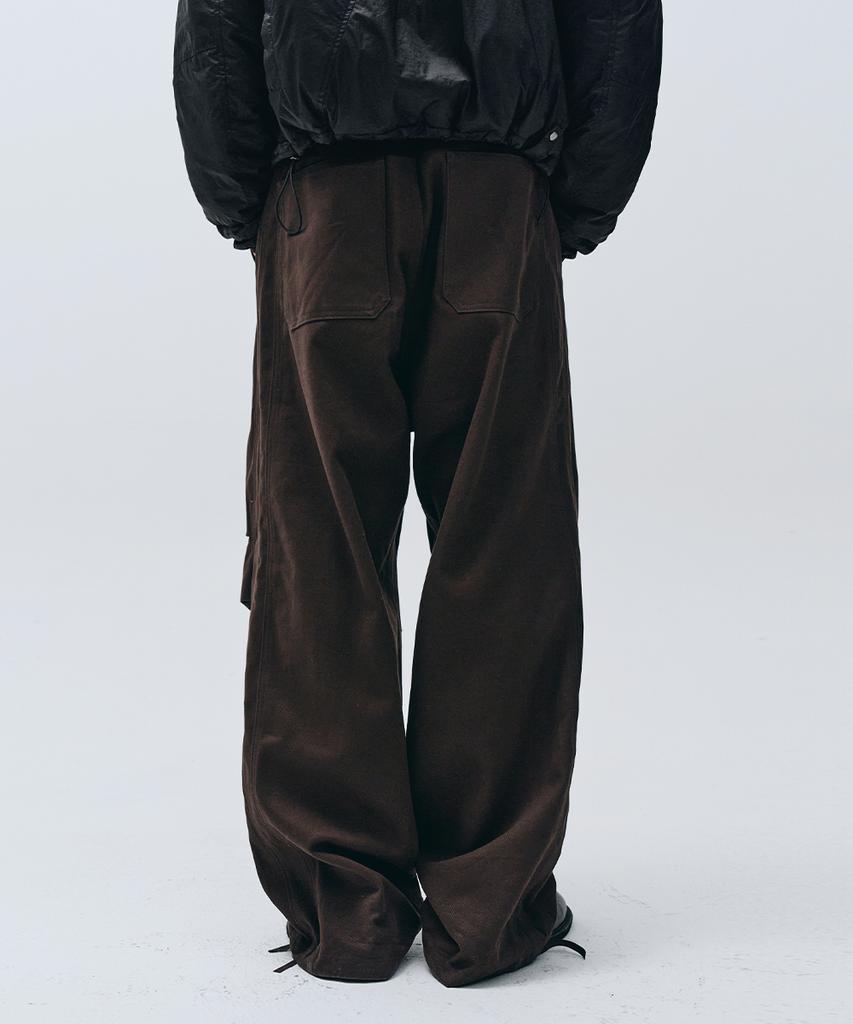 INTEMPOMOOD Airborne Parachute Pants_Brown
