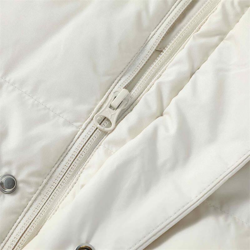 Men's Jacket PUMA Down Jacket Unisex Snow White