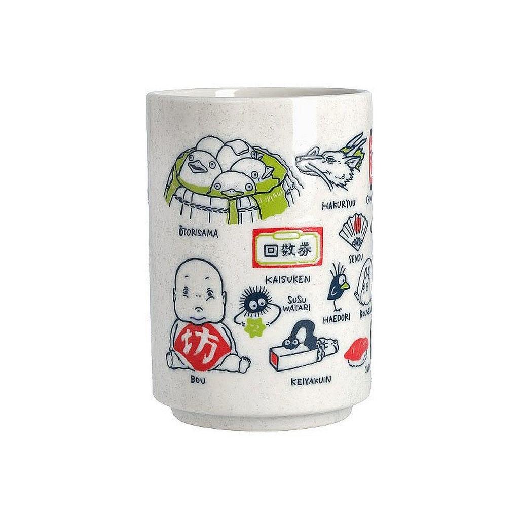 Studio Ghibli - Spirited Away - Beyond the Tunnel, Japanese Teacups Made of Benelic Porcelain