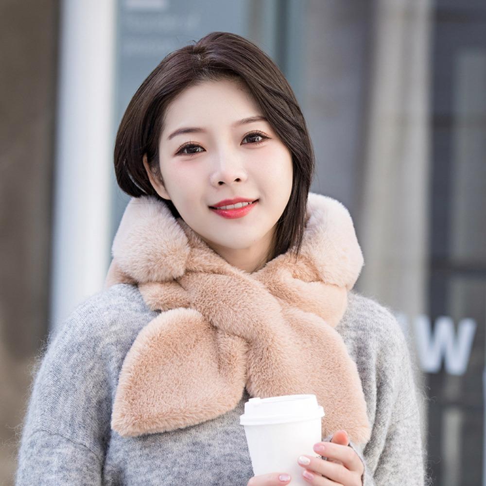 Windproof Toe Caps Plush Scarves Leisure Fisherman Hat  Women's