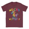 Unisexs Wacky Wednesday Spirit Week Party Day T Shirt  Cotton Tops Leisure Short Sleeve Crewneck Tees Original TShirts