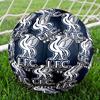 Liverpool F.C Print Size 5 Soccer Ball, Standard Match Football for Sports Game and Team Practice, Ideal Gift for Soccer Fans