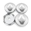 For Renault Clio Laguna 2 Megane 2 3 Duster Logan Captur 4Pcs 60mm Car Wheel Center Hup Caps Wheel Cover Accessories n111