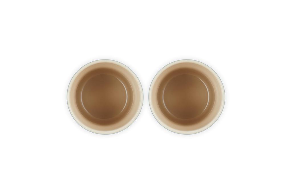 Le Creuset Pair Short Tumbler 210 ml coastal blue