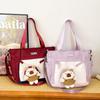 Harajuku Capybara Shoulder Bag Japanese Style Lolita Handbag Lovely Students School Bag  Travel
