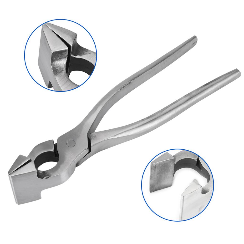 Leathercraft Tool, Leathercraft Flatten Plier Clamp Leather   Adjustment Press Flatten Plier for Bag Belt, Punching