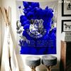Tapeçaria de Parede Personalizada com Nome do Everton FC Estética Pendurada na Parede Manta de Tecido Impresso Tapeçarias Decorativas para Quarto Sala de Estar Decoração de Casa