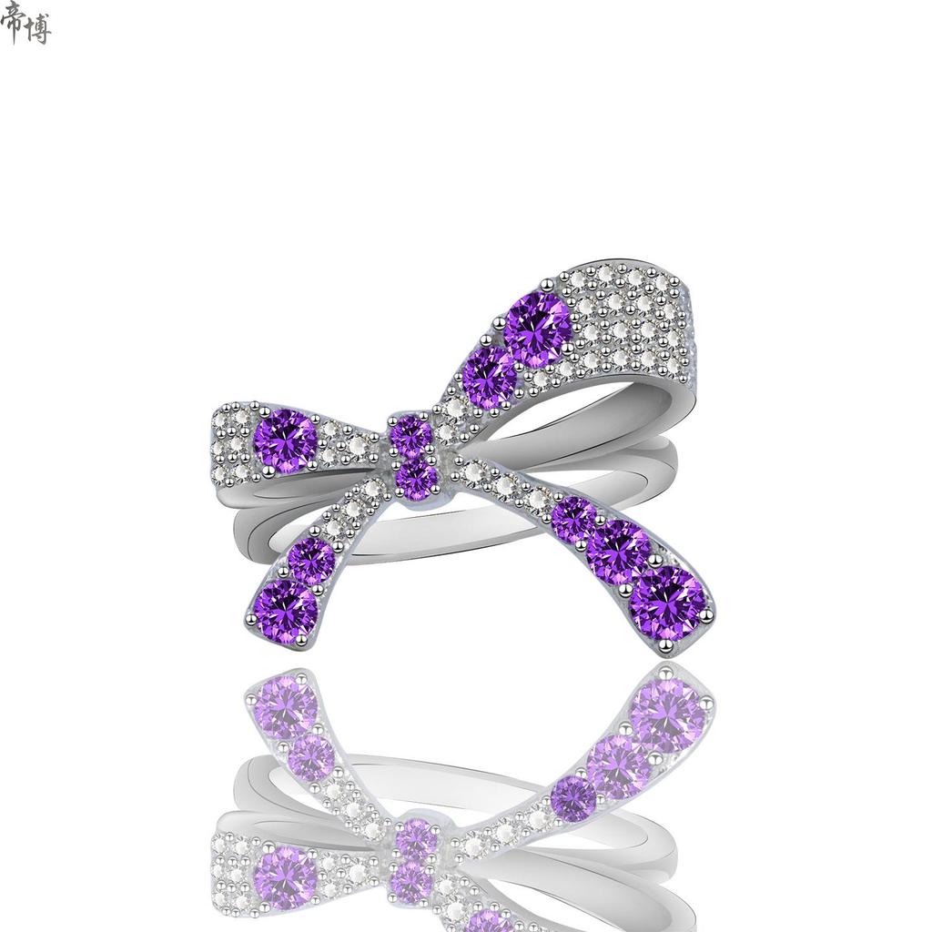 Dibo S925 Sterling Silber Schmetterlingsring - Europäischer & Amerikanischer Mode-Stil für Damen