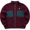 ACG Series Embroidered Letter Patchwork Velour Jacket Men Outerwear Burgundy FN0372-681