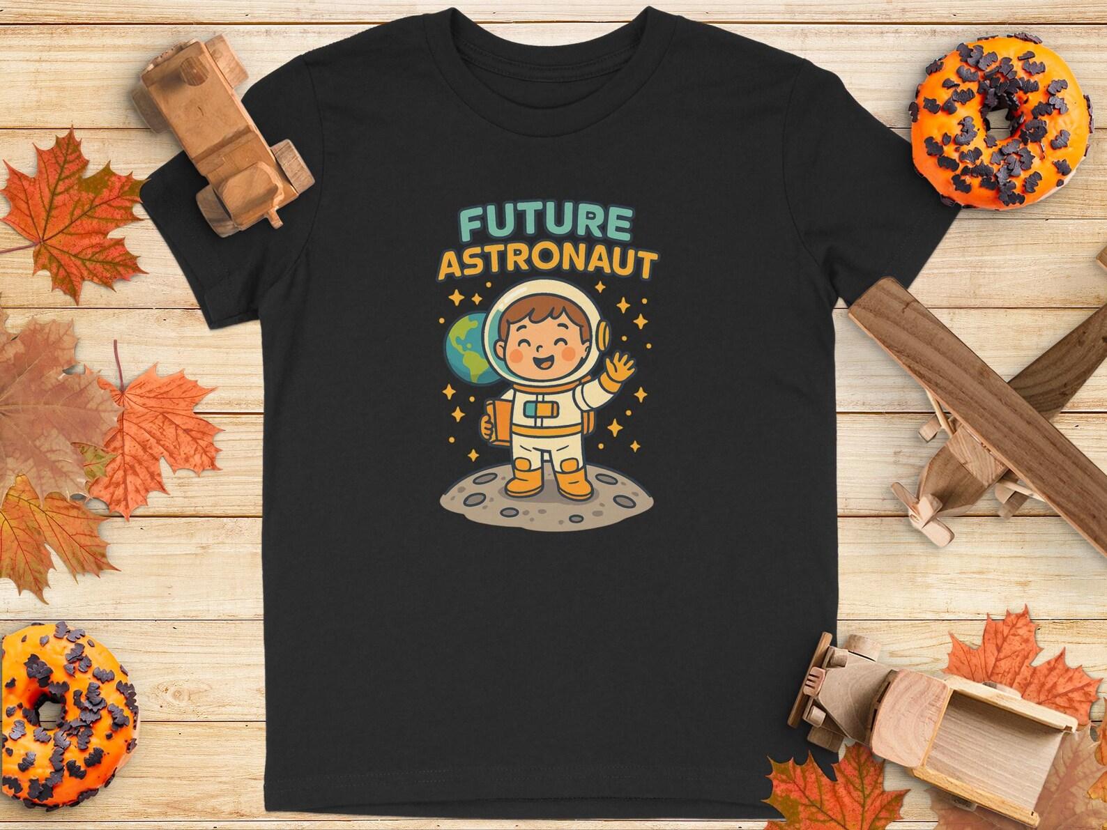 Future Astronaut Kids T-Shirt: Space Exploration Tee - Bella + Canvas 3001Y * Youth T-Shirt 140