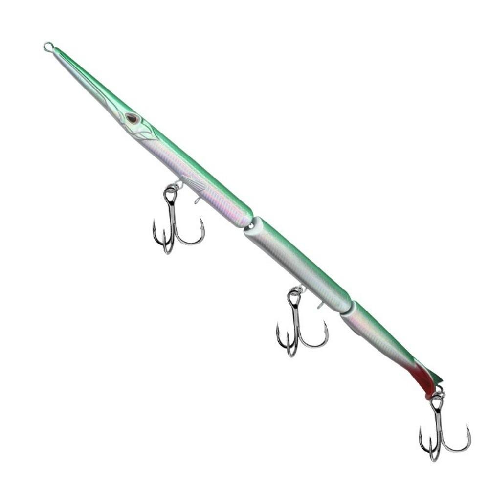 27cm Length Jointed Pencil Bait Treble Hooks System Hard Sinking Lure Needle Body Bait Fishing