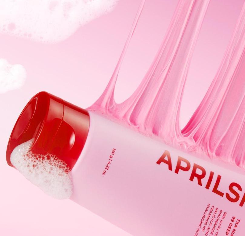 Aprilskin Tranexamic Acid Deep Cleanser 120g – Blackhead Removal & Brightening