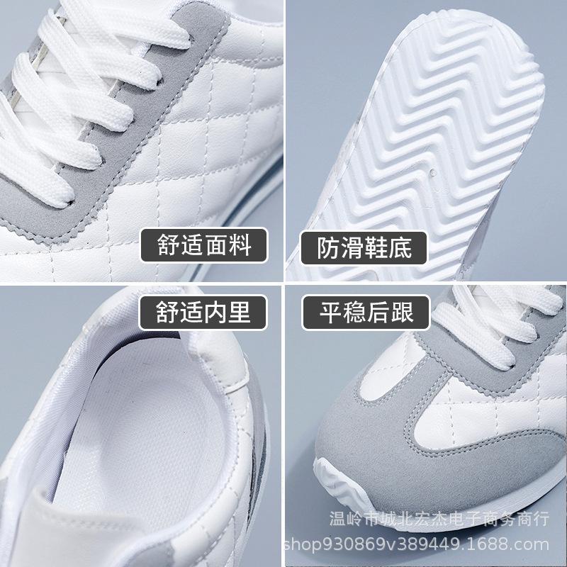 Plus size small white shoes women's shoes flat shoes spring and summer new Korean fashion sneakers are versatile and lightweight