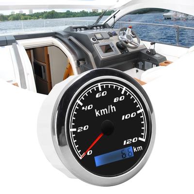 GPS Meter Pointer Odometer 0120KM/H 0 KM IP67 932VDC for Car Truck Boats