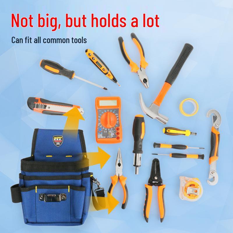Multi-functional Carpenter & Electrician Waist Tool Bag
