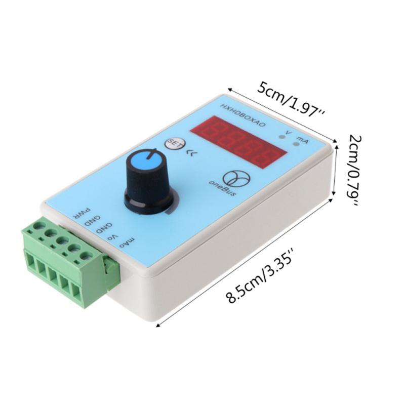 Handlicher Spannungs-Strom-Signalgenerator – 0–10V, 0–22mA, Einstellbar, Mit LCD & USB-Lade