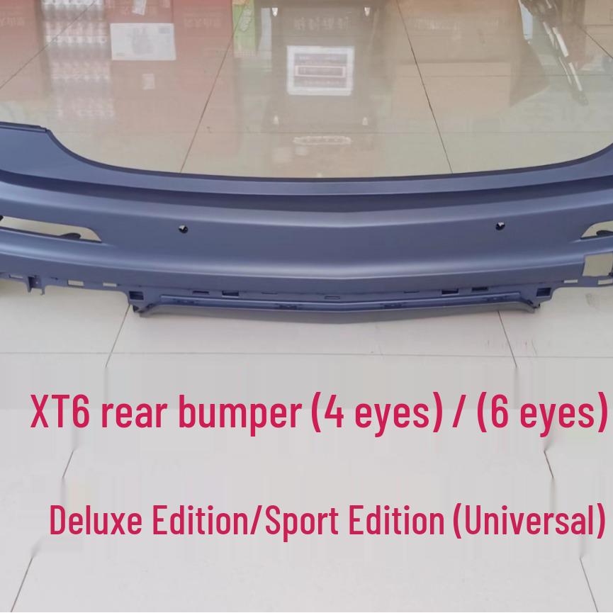 Compatible Rear Lip for 19-22 Cadillac XT6 Front and Rear Bumpers