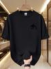 Unisex Minimalist Orca Killer Whale Silhouette Print T Shirt Summer Quick Dry Breathable Short Sleeve Tee Ocean Animal Streetwear T