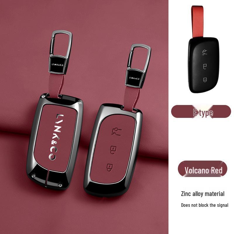 Vylepšení krytu klíče pro Lynk & Co 900, 2025 Z20 Nová energie Z10 Kovová přezka Plášť pro muže