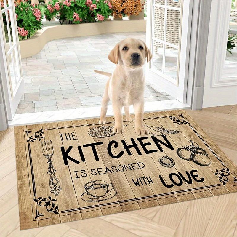 1PC Sea Turtle in Underwater Kitchen Rug Non-Slip Door Mat Pop design Bathroom Rug Bath Mat Carpet for Home Sink Laundry Decor