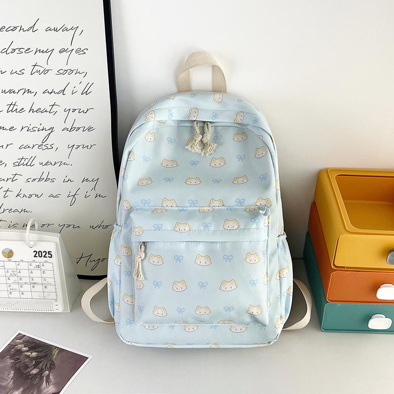 New Fashion Casual Backpack Student Class Bag Large Capacity Simple Lightweight Versatile Go Out Backpack