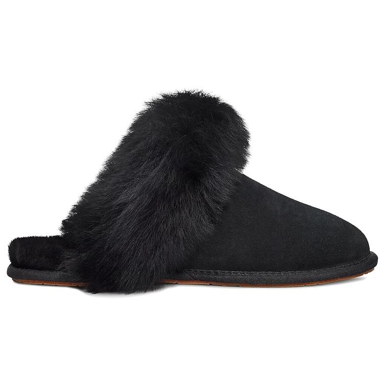 (WMNS) UGG Scuff Sis Slipper 'Black' Women's 1122750-BLK