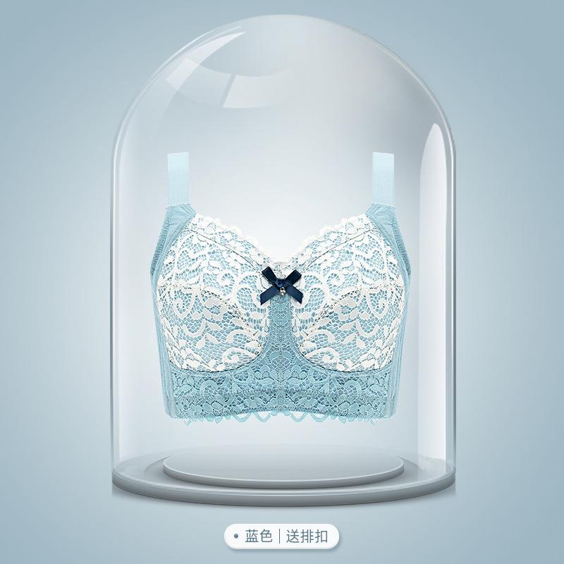 

Летний большой груди маленький бюстгальтер-чехол без косточек нижнее белье женский тонкий бюстгальтер с эффектом пуш-ап регулируемый большой размер полный фасон 75C