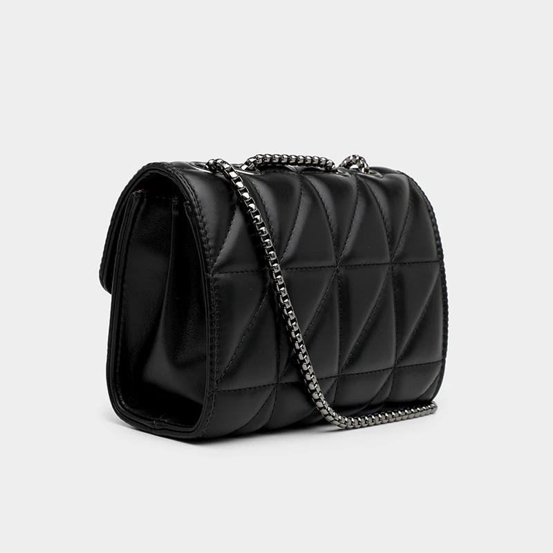 Lingge Bag, Chain Bag, Single Shoulder Bag, Diagonal Cross Style Crossbody Bag for Women