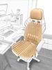 Ekkoseat seat covers, buckwheat husk filling