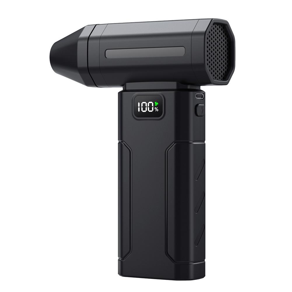 5-скоростной уличный вентилятор Ручной воздуходув Высокоскоростной турбовентилятор чёрный