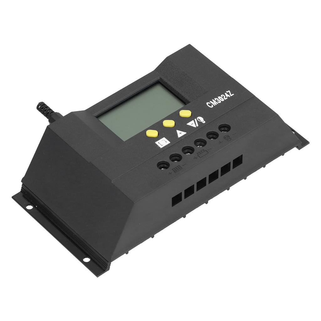 CM3024Z 30A Solcelleladeregulator LCD PWM Laderegulator Fotovoltaisk Regulator