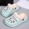 Children's Sandals Summer Baotou Boys and Girls Slippers Zhongtong Hole Shoes Breathable Children's Beach Shoes Classmates