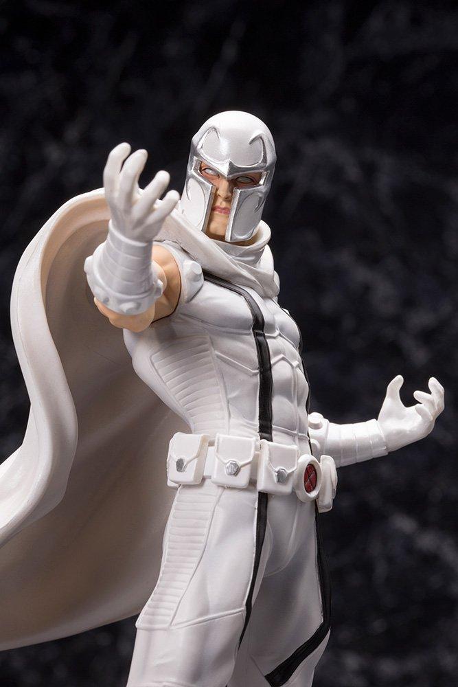 Kotobukiya ARTFX+ MARVEL NOW! White Magneto MARVEL NOW! 1/10 Scale PVC Pre-painted Easy-to-Assembly Figure